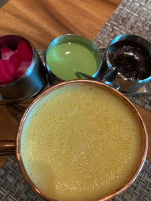 Mango lassi  at Namaste India in Phnom Penh