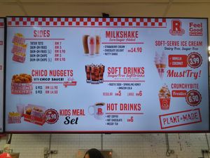 Menu 2 at Rightside Fast Food - Mont Kiara in Kuala Lumpur