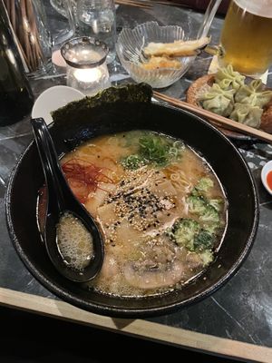 Miso soup  at Guest Izakaya - Bar in Stockholm