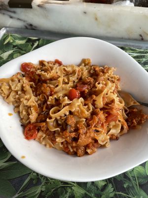 Vegane bolognese  at Vapiano in Graz