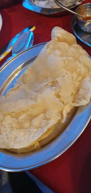 Chapati at Tandoori Hut in Tenerife