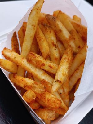 Fries at Vegan Shack in Croydon