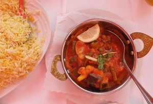 Mixed Vegetables Jalfrezi at Ganesha in Neuburg An Der Donau