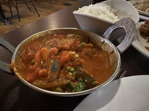 Vegetable Curryy  at Kathmandu Bistro in Rapid City