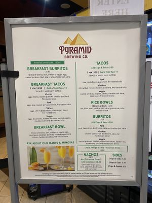 Maybe the Chips and Salsa (Underwhelming Menu)  at OAK - Pyramid Brewing Co - Gate 24 in Oakland