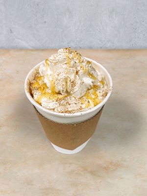 All Vegan Eggnog Latte at Von's Coffee Shoppe in Fort Worth