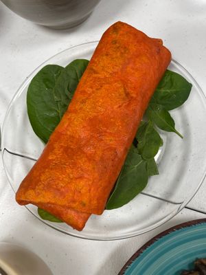 All Vegan Just Eggs Wrap at Von's Coffee Shoppe in Fort Worth