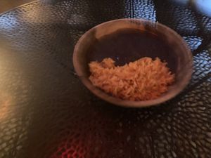 Rice and beans  at seeyamañana in New York City