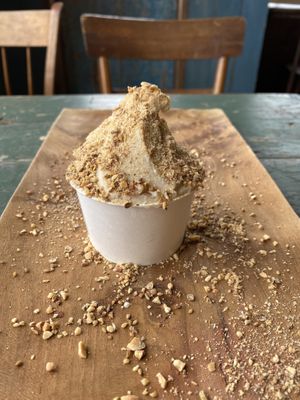 You can also ethnic toppings  at Lapita Sherbert in Kagoshima