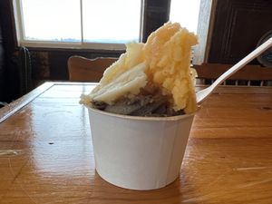 Vegan gelato   at Lapita Sherbert in Kagoshima