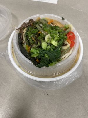 vegan ramen to go #Veganuary at Tilly Kitchen in Chantilly