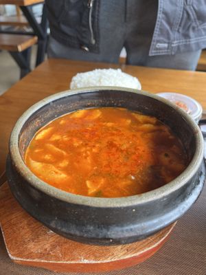 Soft Tofu - Soondubu  at Tilly Kitchen in Chantilly