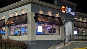 Easy to find and plenty of parking at Tilly Kitchen in Chantilly