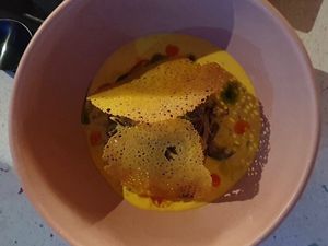 Ceviche with mushrooms  #Veganuary at Raiz Plant Mood in Buenos Aires