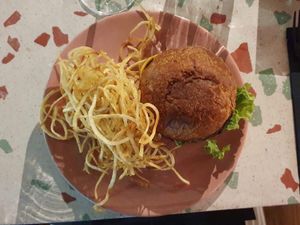 Cheeseburger  #Veganuary at Raiz Plant Mood in Buenos Aires