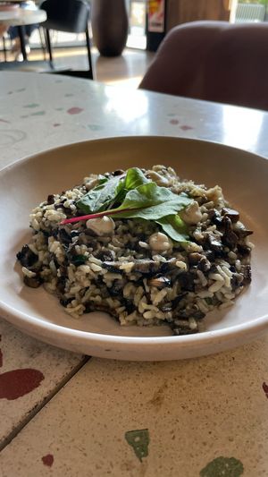 Rissoto  at Raiz Plant Mood in Buenos Aires