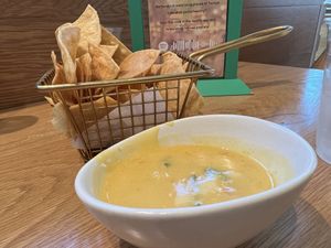 Vegan queso   at Tocaya Modern Mexican in Studio City