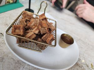 Vegan churros at Tocaya Modern Mexican in Studio City
