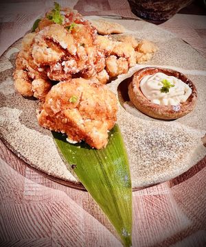 Cauliflower Kara-age  at Tento in Surry Hills