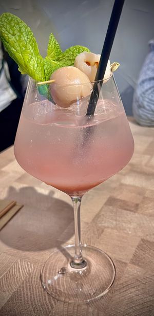 Lychee Watermelon Mocktail  at Tento in Surry Hills