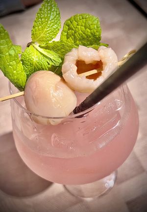 Lychee Watermelon Mocktail  at Tento in Surry Hills