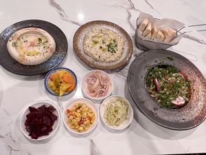 Mezze spread   at Ogen in Hua Hin