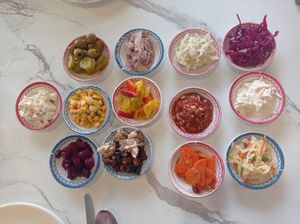 Small vegetable dishes (not all vegan) #Veganuary at Ogen in Hua Hin