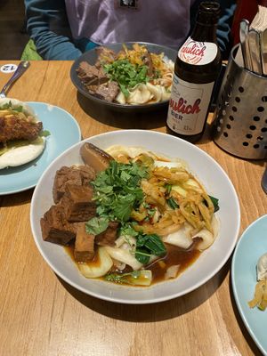 Noodles  at Wen Cheng Handpulled Noodles - II in Berlin