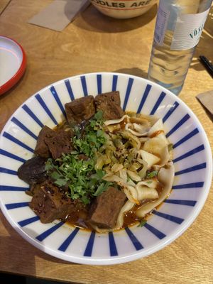 Wen Cheng tofu & shiitake  at Wen Cheng Handpulled Noodles - II in Berlin