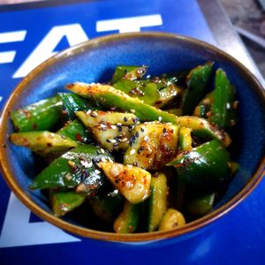 Gurken 😊🌱 at Wen Cheng Handpulled Noodles - II in Berlin