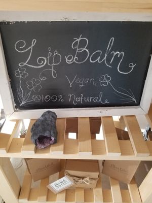 Vegan lip balm at Mia's Wish in Bolingbrook