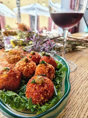 Artisanal croquetas at La Escala in Tenerife