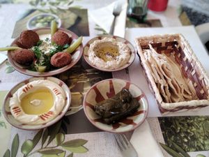 Mezzes at Mezze Bar in Jerez