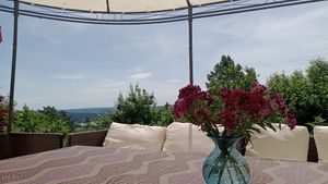 superschöne Aussicht - beautiful view at Sonnenhof Hohenfelden in Hohenfelden