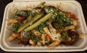 Loaded Fries   at Tahini Jar in Asheville