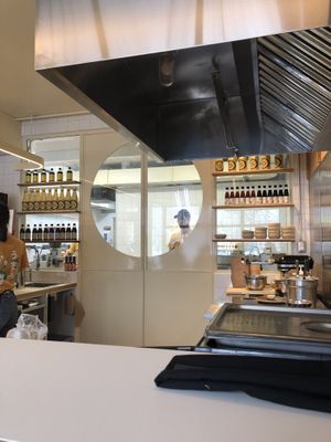 Kitchen  at Umami Bar à Gyoza in Montreal