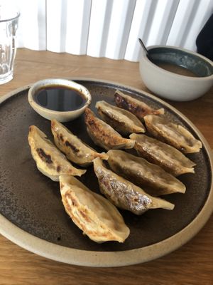 Gyozas  at Umami Bar à Gyoza in Montreal