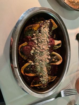 Stuffed shells at Amador in Buenos Aires