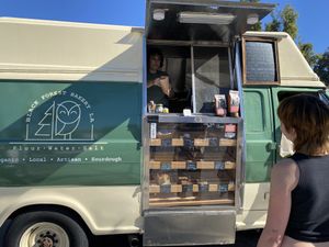 Love and Donuts  at Black Forest Bakery in Los Angeles