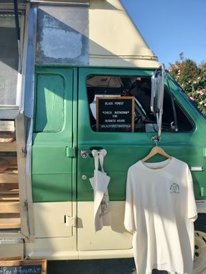 Van at Black Forest Bakery in Los Angeles