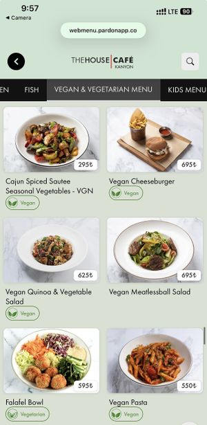   at The House Cafe in Istanbul