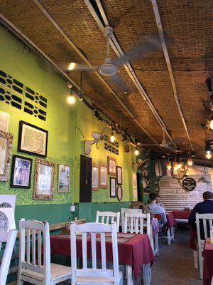 Interior   at Lemongrass Bistro in Kampot