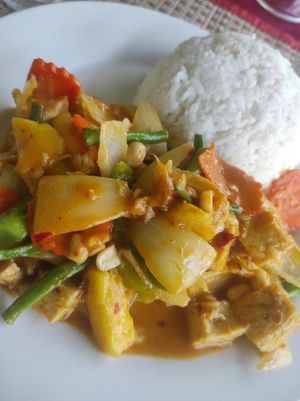 Delicious! at Lemongrass Bistro in Kampot