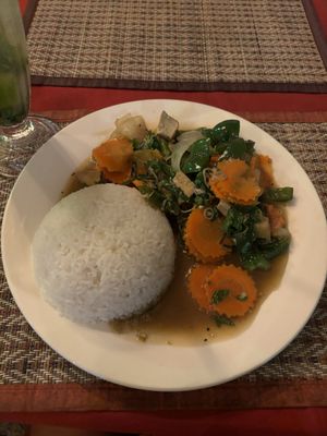   at Lemongrass Bistro in Kampot