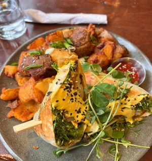 Breakfast burrito   at Revelstoke Kitchen & Cafe in Toronto