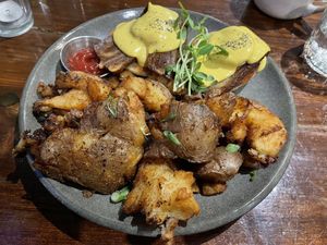 Classic Benny  at Revelstoke Kitchen & Cafe in Toronto