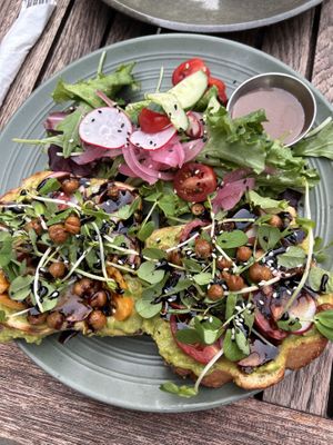 Avo toast  at Revelstoke Kitchen & Cafe in Toronto
