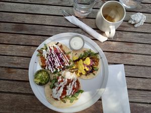 Tacos at Revelstoke Kitchen & Cafe in Toronto