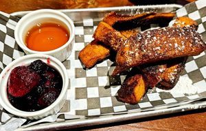 French Toast Sticks at Revelstoke Kitchen & Cafe in Toronto