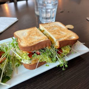 Vegan Melt  at Nolaa's in St Catharines